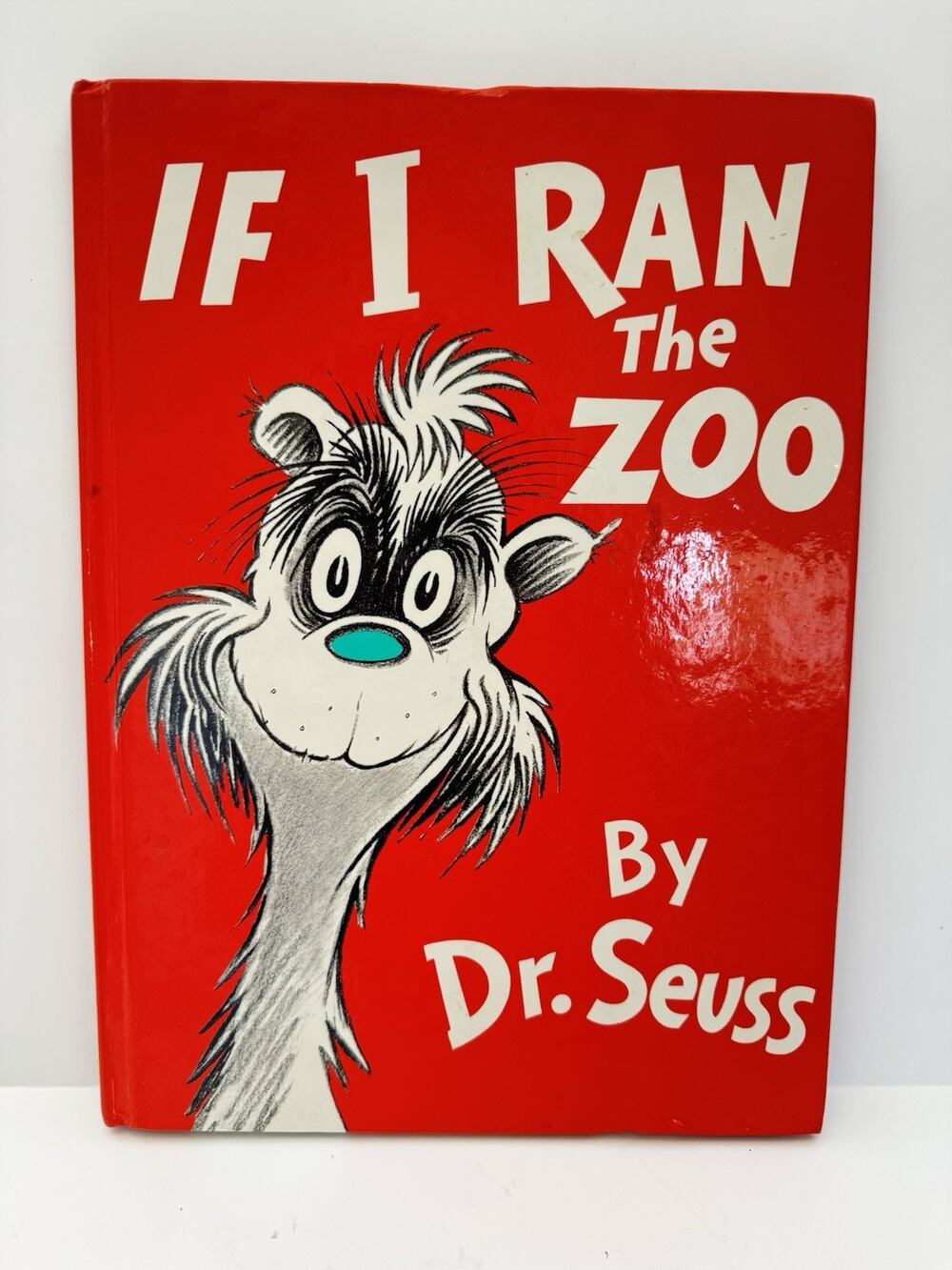 Vintage HARDCOVER 1977 IF I RAN THE ZOO by Dr. Suess Banned Out of Print